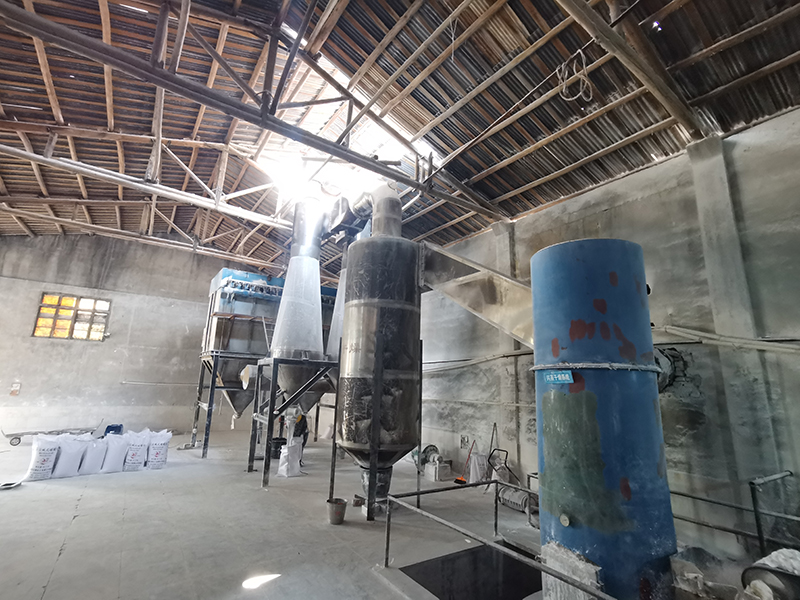 A corner of the factory