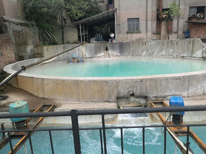 A corner of the factory