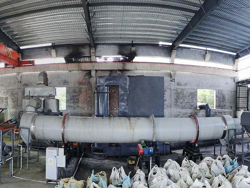 A corner of the factory